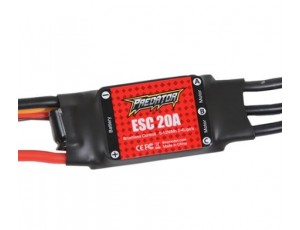 FMS Predator 20A Brushless ESC With JST Plug FMS Predator 20A Brushless ESC With JST Plug